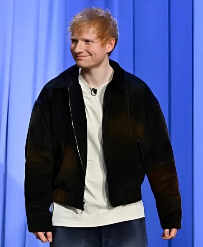 Ed Sheeran The Tonight Show Starring Jimmy Fallon S13 Jacket - Image 2
