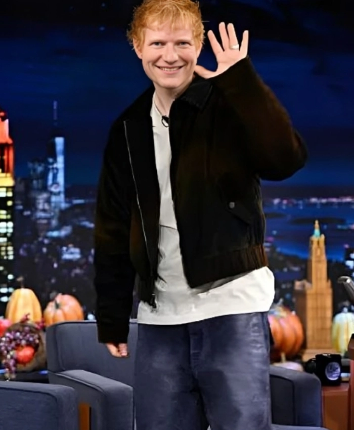Ed Sheeran The Tonight Show Starring Jimmy Fallon S13 Jacket - Image 3
