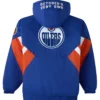 Edmonton Oilers OVO Royal Hooded Jacket