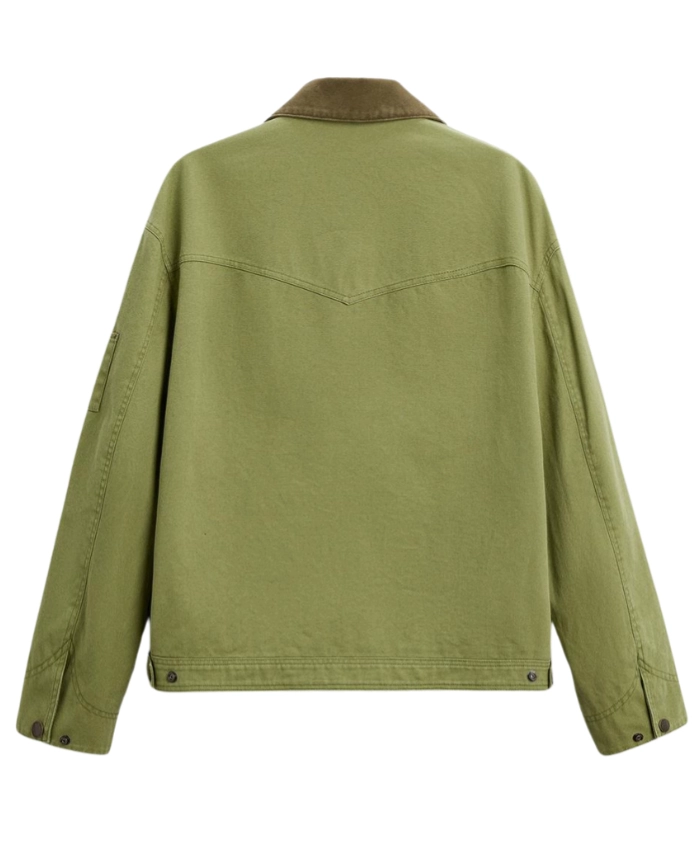Electric Bloom S1 Lucas Jasper Green Cotton Jacket Buy Now