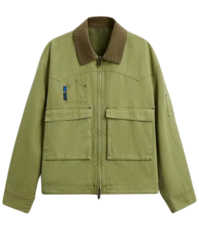 Electric Bloom S1 Lucas Jasper Green Cotton Jacket
