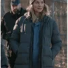 Elizabeth Lail TV Series Elsbeth 2025 Quinn Black Puffer Jacket