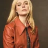 Elle Fanning Margos Got Money Troubles Leather Jackets