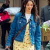 Ellie De Lange Run Away 2026 Paige Blue Denim Jacket
