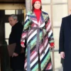 Elsbeth 2025 Carrie Preston Snakeskin Trench Coat