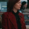 Elsbeth S02 Carrie Preston Check Red Blazer