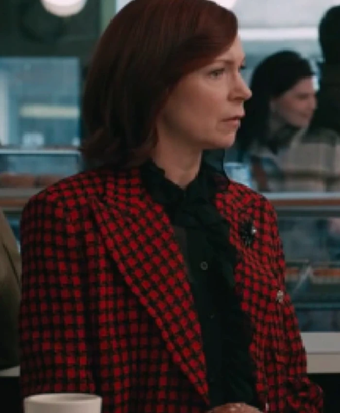 Elsbeth S02 Carrie Preston Check Red Blazer