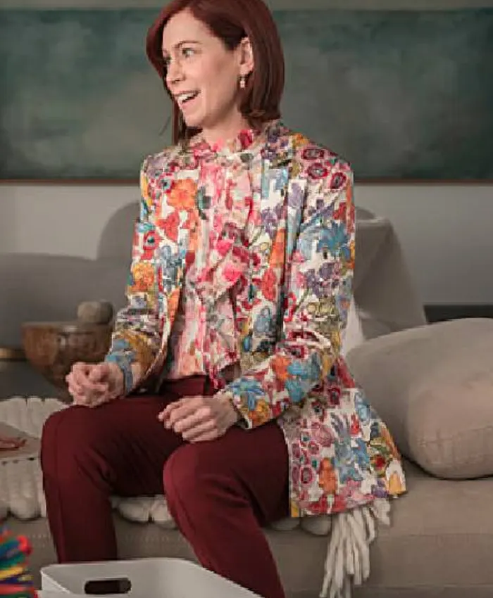 Elsbeth S02 Carrie Preston Floral Blazer