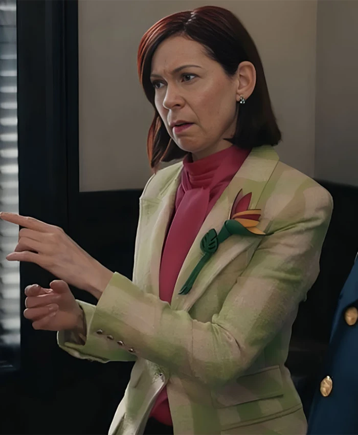 Elsbeth S02 Carrie Preston Green Blazer