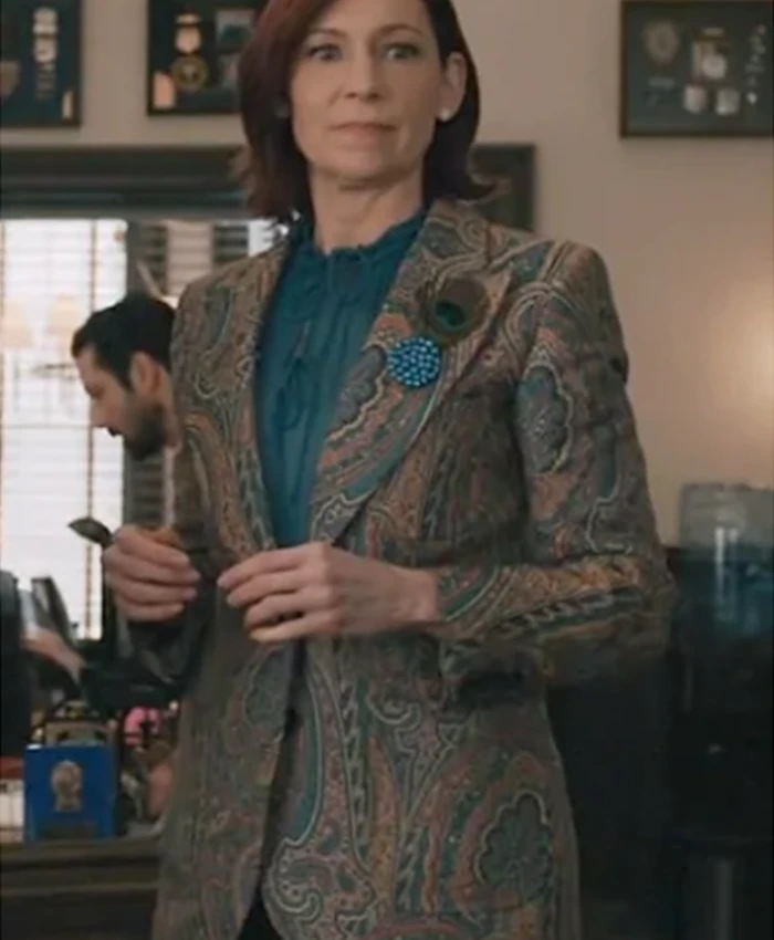 Elsbeth S02 Carrie Preston Paisley Printed Blazer