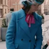 Elsbeth S02 Elsbeth Tascioni Blue Long Coat