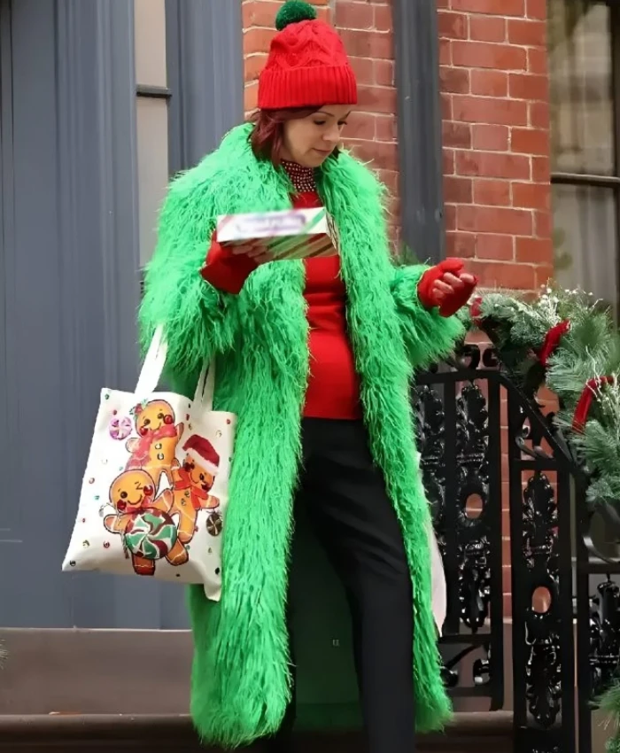 Elsbeth S03 Carrie Preston Green Coat