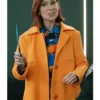 Elsbeth Tascioni TV Series Elsbeth S03 Carrie Preston Orange Wool Coat