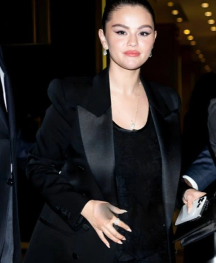 Emilia Perez 2024 Premiere Selena Gomez Black Blazer