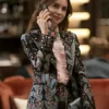 Emily In Paris Lily Collins Floral Blazer