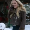 Emily Winters Film A Wild West Christmas 2025 Natalie Hall Jacket