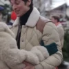 Emily In Paris Lucas Bravo Quilted Jacket