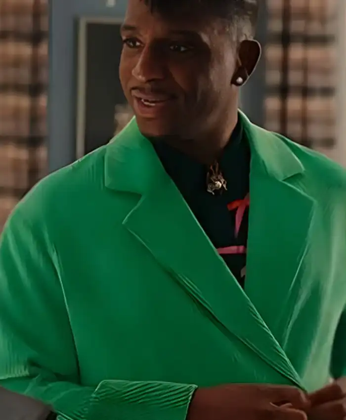 Emily In Paris Samuel Arnold Green Corduroy Blazer
