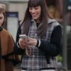 Emily In Paris Thalia Besson Checked Bomber Jacket