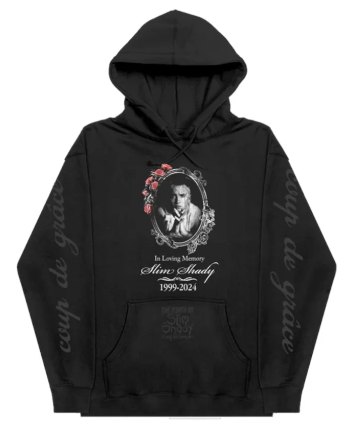 Eminem In Loving Memory Unisex Black Hoodie