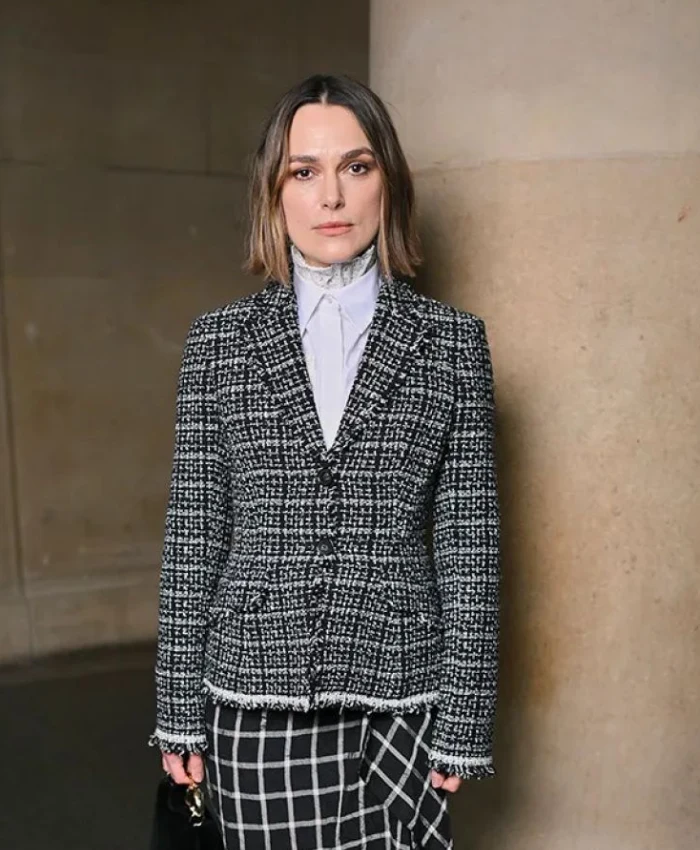 Keira Knightley Erdem Show Tweed Blazer