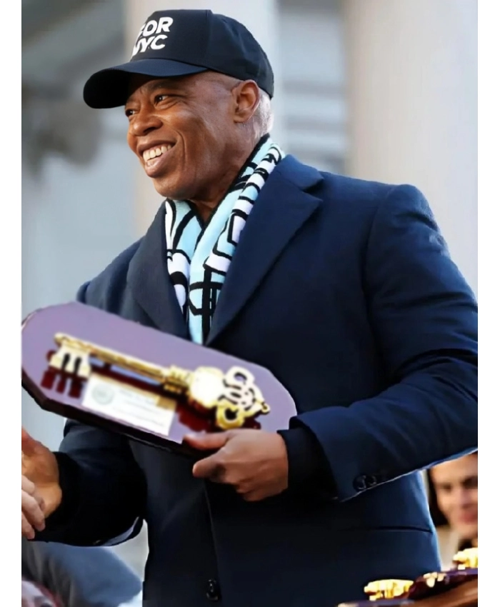 Eric Adams NWSL 2025 Champions Parade Blazer