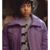 Erica Sinclair Stranger Things S05 Purple Jacket