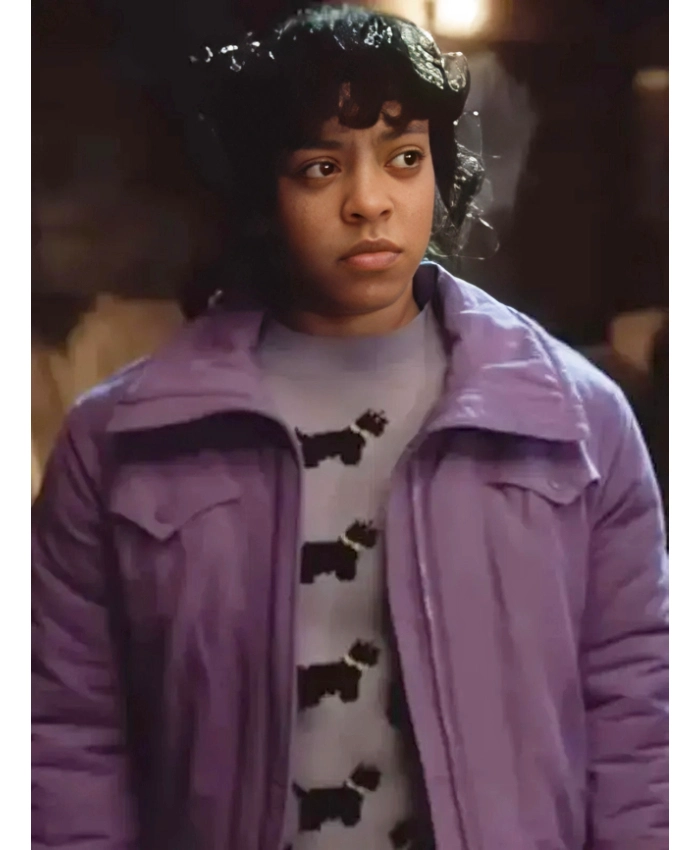 Erica Sinclair Stranger Things S05 Purple Jacket
