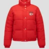 Erin Andrews Kansas City Chiefs Puffer Jacket