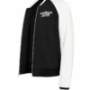 Erin Andrews SummerSlam Black and White Varsity Jacket On Sale