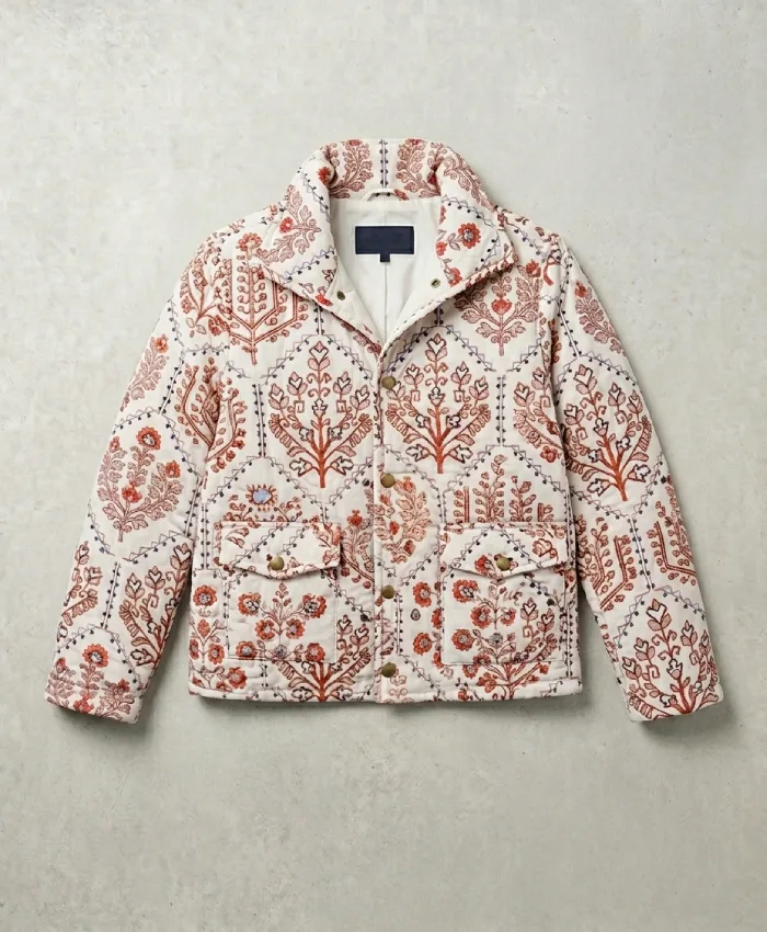 Erin Napier Home Town S10 Floral Quilted Jacket - Image 2