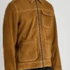 Etalk 2025 Tom Burke Brown Suede Jacket