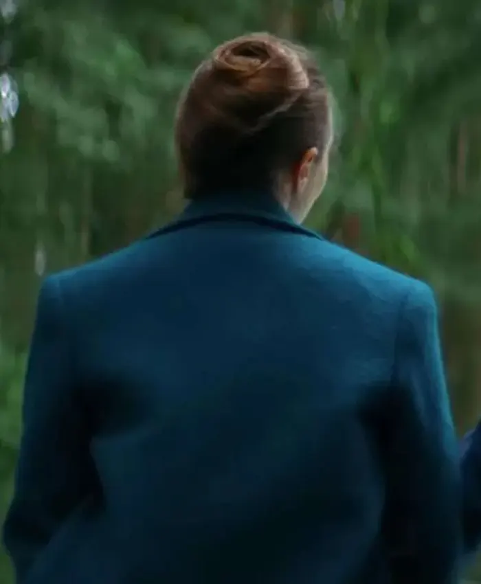 Eternity Elizabeth Olsen Blue Coat