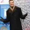 Eve With Ryan Seacrest 2026 Press Junket Black Coat