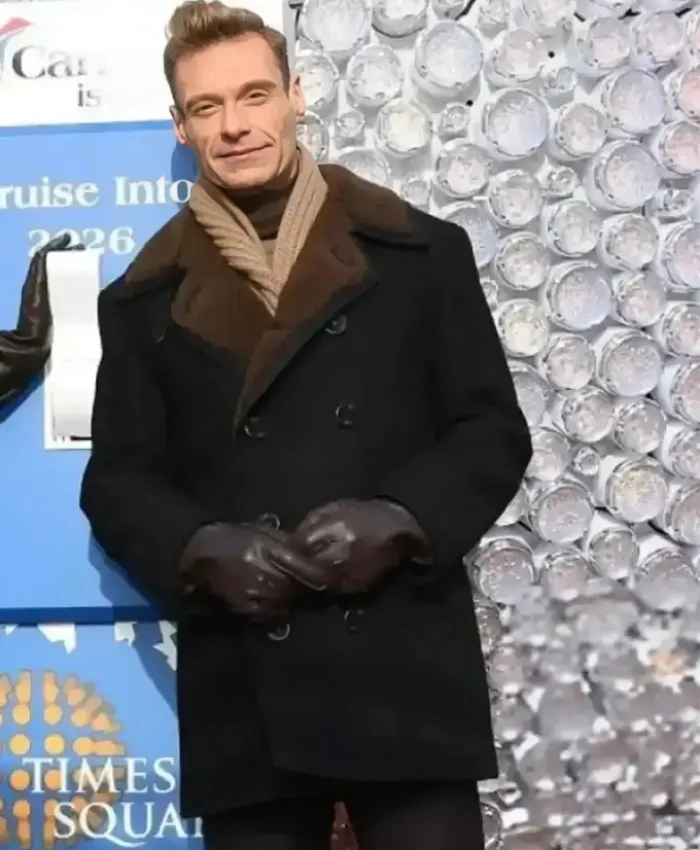 Eve With Ryan Seacrest 2026 Press Junket Coat Buy Now