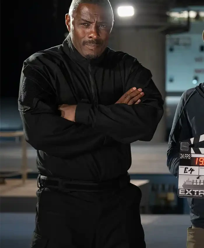 Extraction 3 Idris Elba Black Jacket