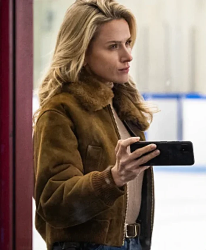 FBI Most Wanted S06 Nina Chase Brown Bomber Jacket