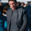 FBI S07 John Boyd Charcoal Bomber Jacket