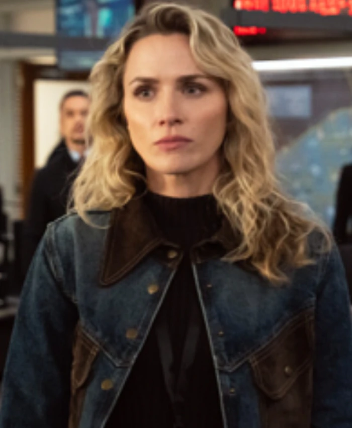 FBI S07 Shantel VanSanten Blue Denim Jacket