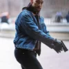 FBI S07 Zeeko Zaki Blue Denim Jacket