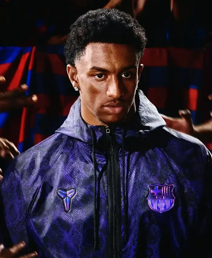 FC Barcelona x Kobe Bryant 2627 Purple Anthem Jacket