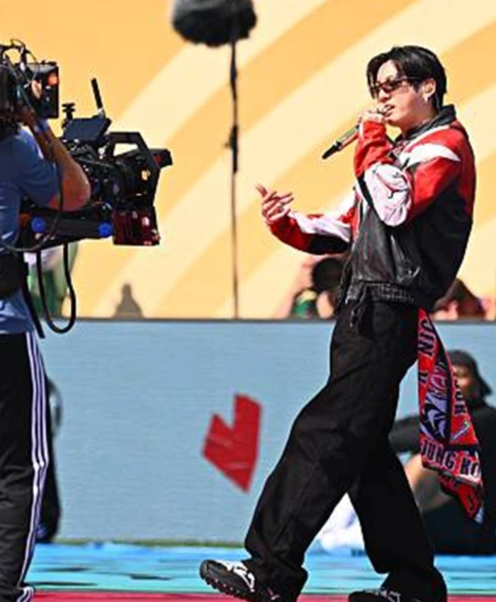 World Cup 2026 Final Halftime Show BTS Leather Jacket - Image 6