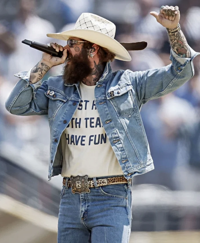 FIFA World Cup 2026 Final Post Malone Blue Jacket