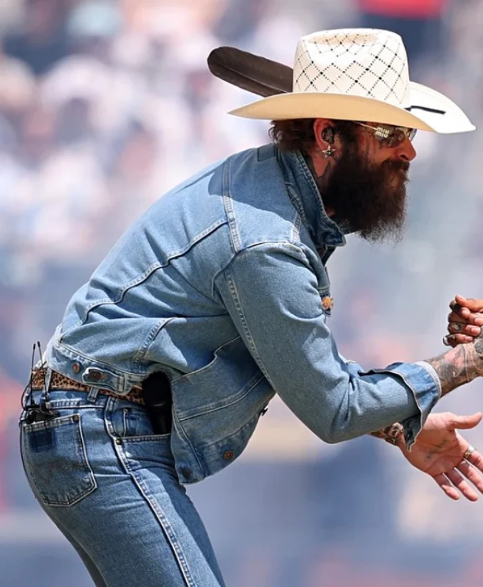 FIFA World Cup 2026 Final Post Malone Denim Jacket