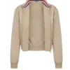 FIFA World Cup 2026 First Lady Melania Trump Thom Nylon Beige Track Jacket