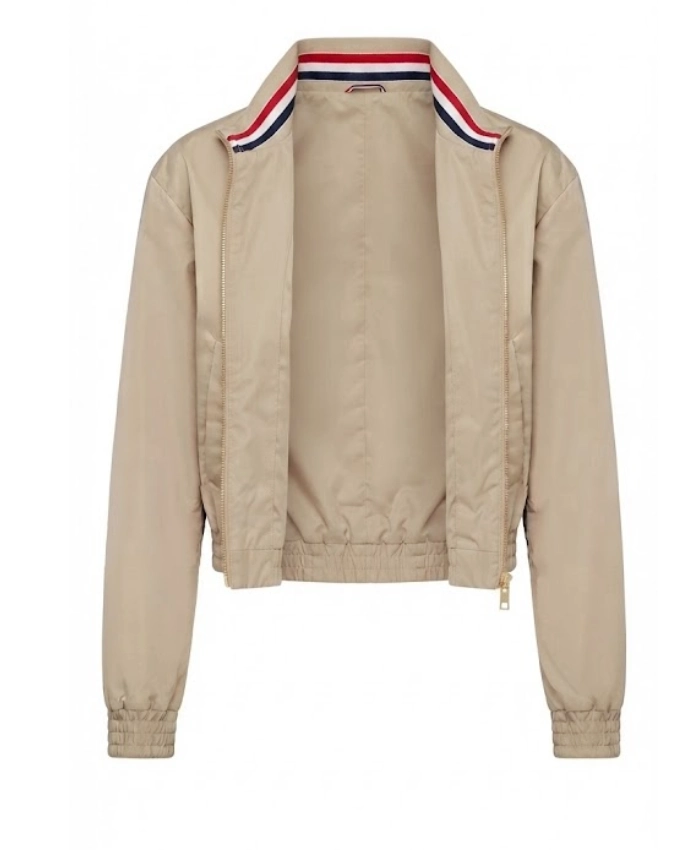 FIFA World Cup 2026 First Lady Melania Trump Thom Nylon Beige Track Jacket