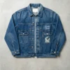 FIFA World Cup 2026 Levis Mexico Collection Blue Denim Jacket For Sale