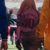 FIFA World Cup Final Halftime Show Madonna Purple Satin Jacket