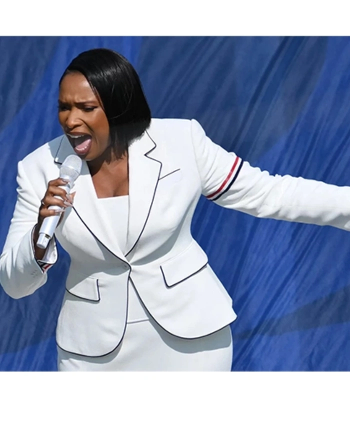 FIFA World Cup Jennifer Hudson Custom Thom Browne Blazer 