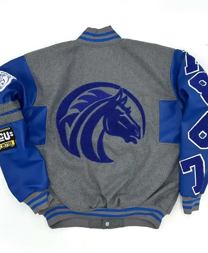 FSU Broncos Ole Skool Varsity Jacket
